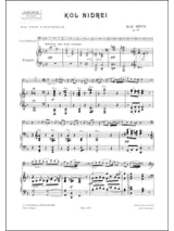 Kol Nidrei op. 47 - Violoncelle - BRUCH - Partition - Violoncelle